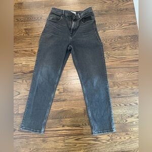 Everlane High Waist Straight Ankle Leg Denim Jeans